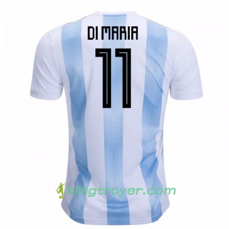 Billige Fotballdrakter Argentina Di Maria 11 VM 2018 Hjemmedraktsett